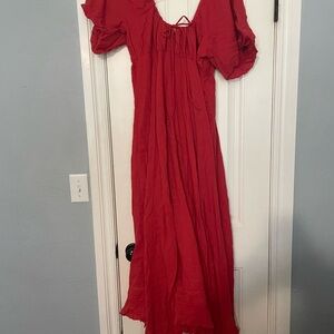 Free People Peasant Girl Maxi Dress